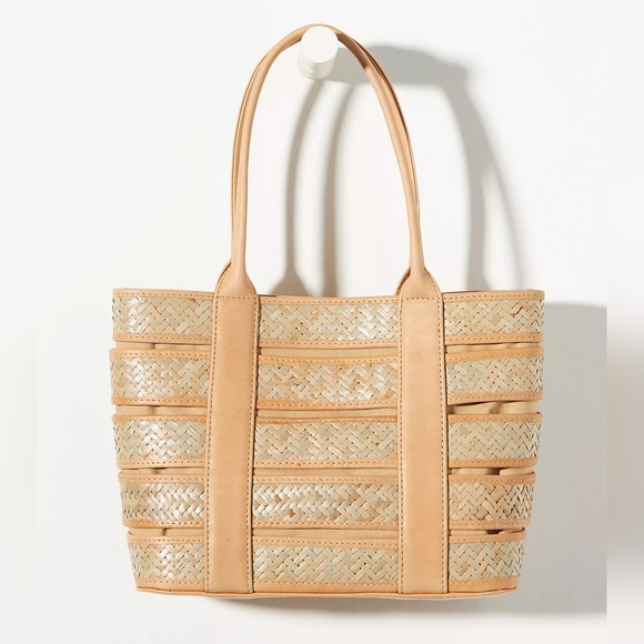 Bembien Lucia Rattan Bag NWT - Picture 1 of 10